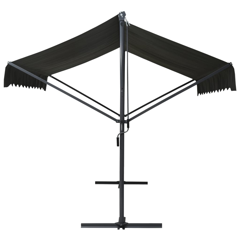 vidaXL Auvent autoportant 400x300 cm Anthracite