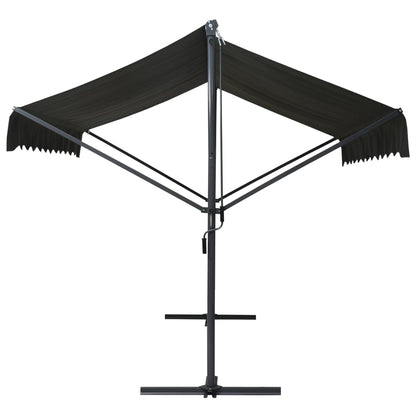 vidaXL Auvent autoportant 400x300 cm Anthracite