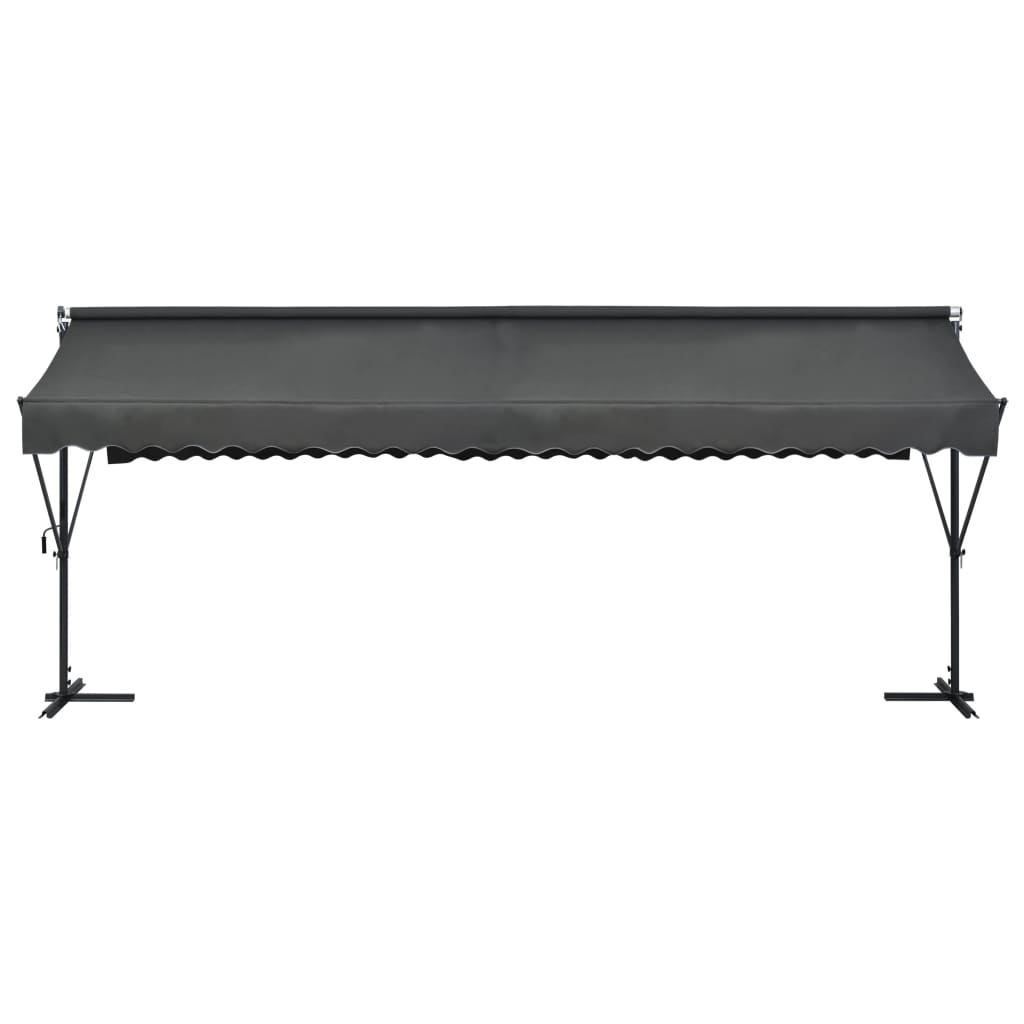 vidaXL Freistehende Markise 600x300 cm Anthrazit