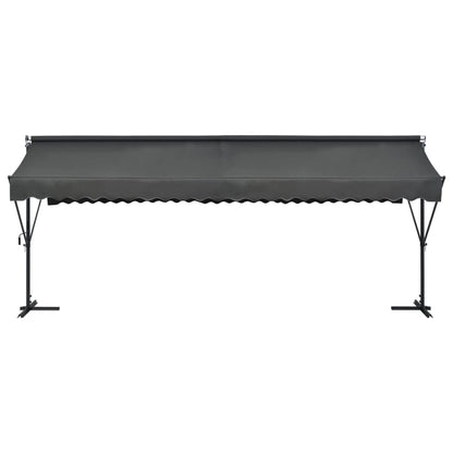 vidaXL Freistehende Markise 600x300 cm Anthrazit