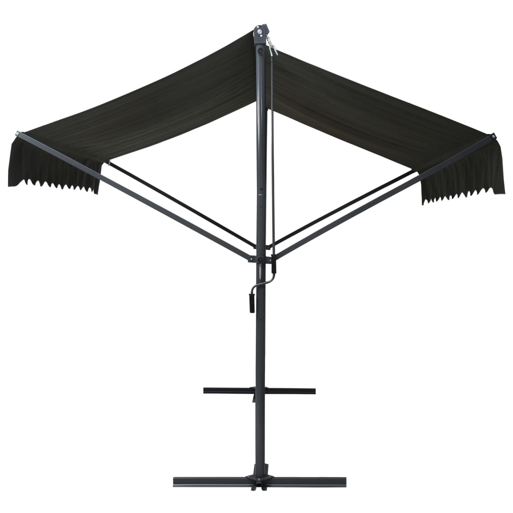 vidaXL Freistehende Markise 600x300 cm Anthrazit