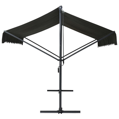 vidaXL Freistehende Markise 600x300 cm Anthrazit