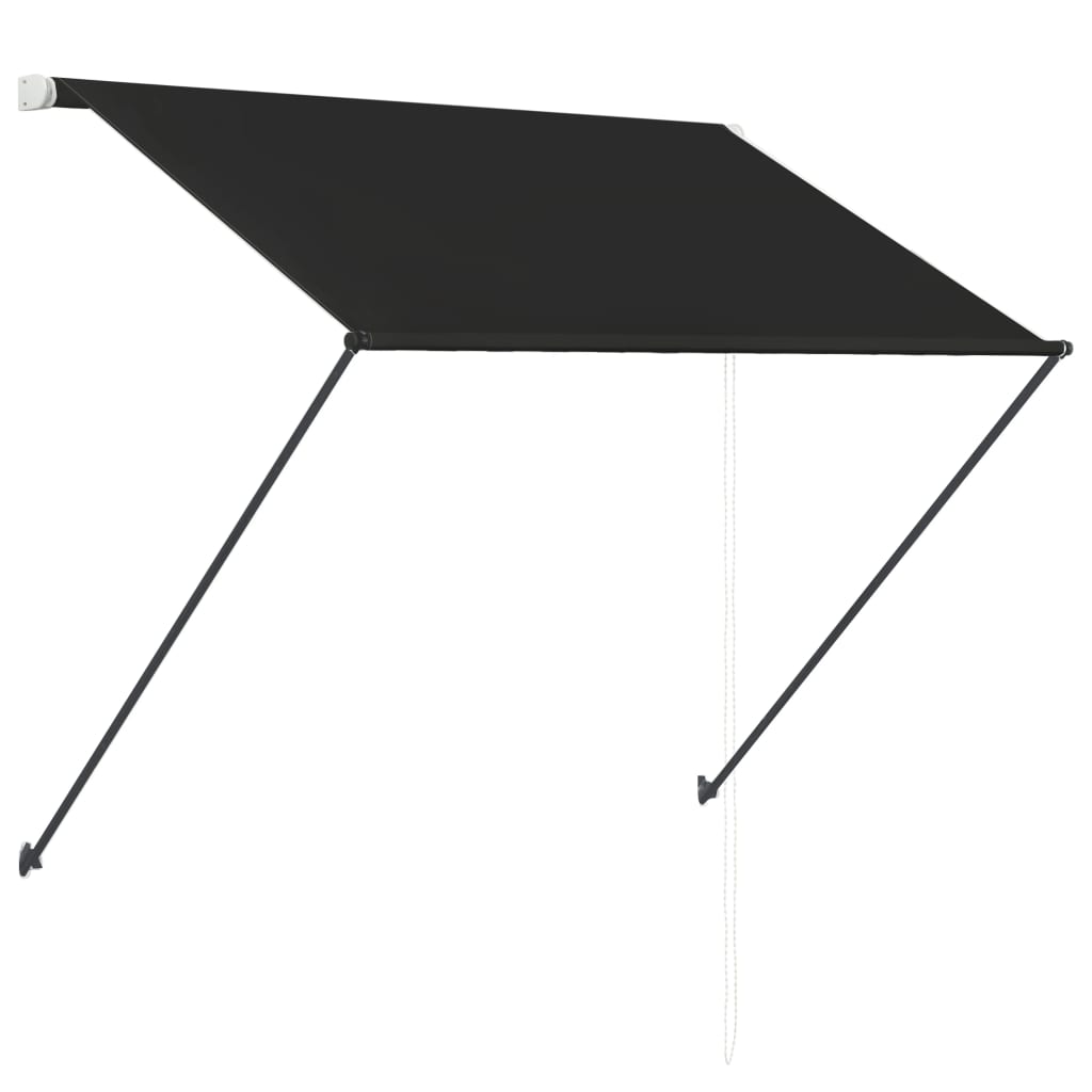 vidaXL Einziehbare Markise mit LED 200×150 cm Anthrazit