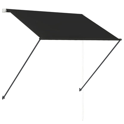 vidaXL Einziehbare Markise mit LED 200×150 cm Anthrazit