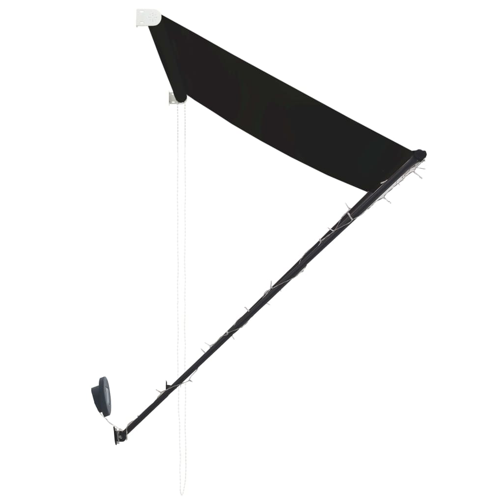 vidaXL Einziehbare Markise mit LED 300×150 cm Anthrazit