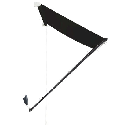 vidaXL Einziehbare Markise mit LED 300×150 cm Anthrazit