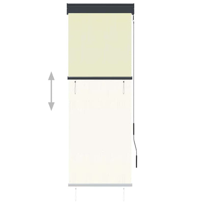 vidaXL Store enrouleur d'extérieur 60 x 250 cm Crème