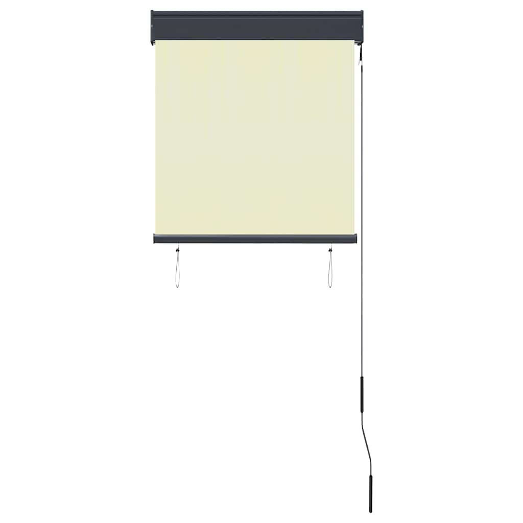 vidaXL Store enrouleur d'extérieur 60 x 250 cm Crème