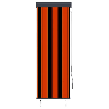 vidaXL Store extérieur 60 x 250 cm orange et marron