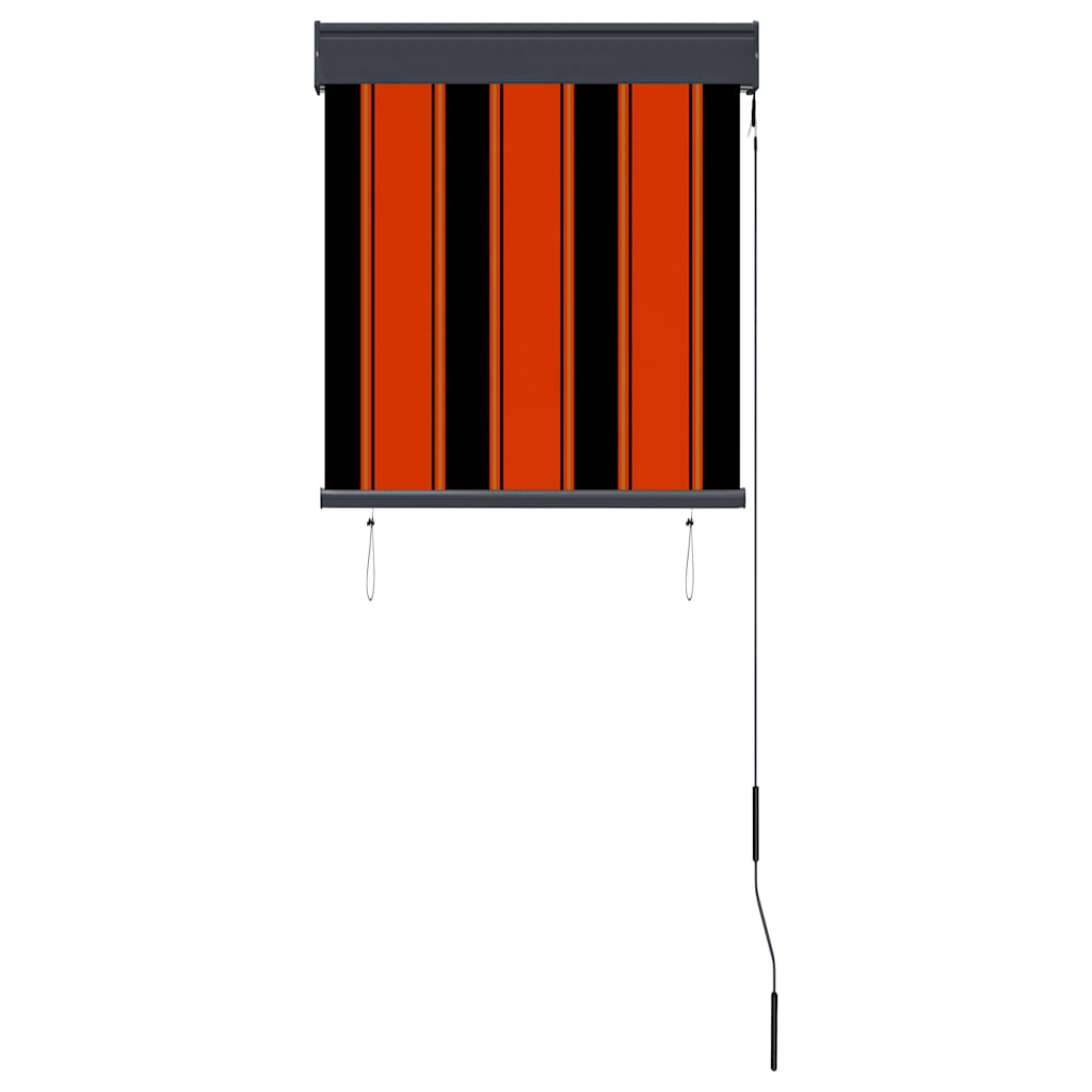 vidaXL Store extérieur 60 x 250 cm orange et marron