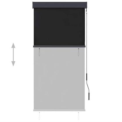 Store extérieur vidaXL 80 x 250 cm anthracite