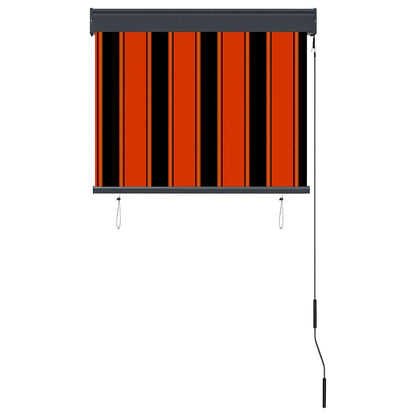 vidaXL Store extérieur 80 x 250 cm Orange et marron