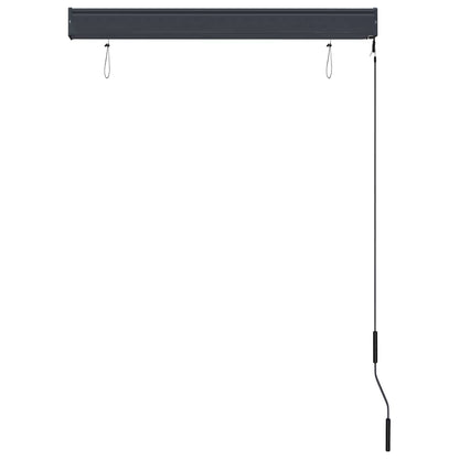 vidaXL Außenrollo 100 x 250 cm Blau und Weiß