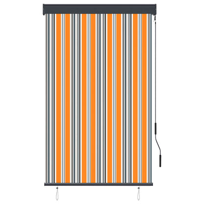 vidaXL Store d'extérieur 100 x 250 cm Jaune et bleu