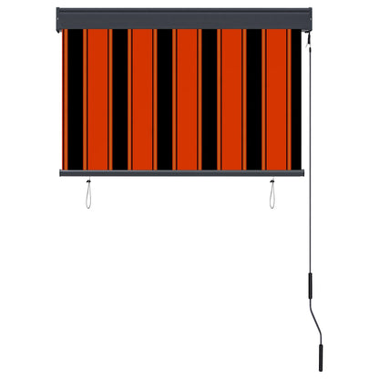 vidaXL Store d'extérieur 100 x 250 cm orange et marron