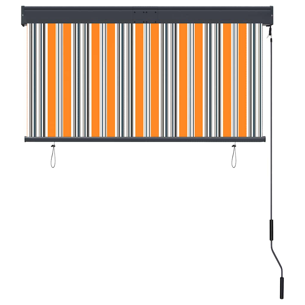 vidaXL Store extérieur 120 x 250 cm Jaune et bleu