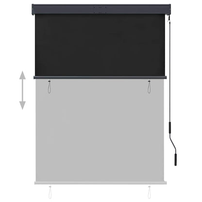 vidaXL Store d'extérieur 120 x 250 cm Anthracite