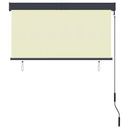 Store banne extérieur vidaXL 120 x 250 cm Crème