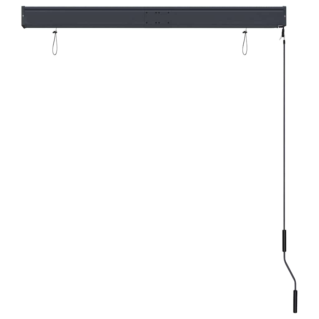 vidaXL Store enrouleur d'extérieur 120 x 250 cm orange et marron