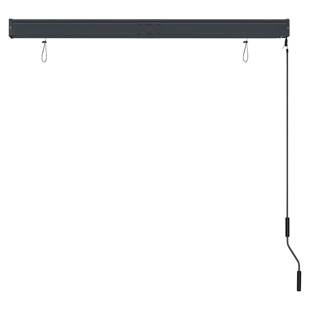 vidaXL Store extérieur 140x250 cm Bleu et Blanc