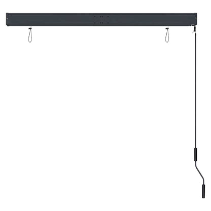 vidaXL Store extérieur 140x250 cm Bleu et Blanc