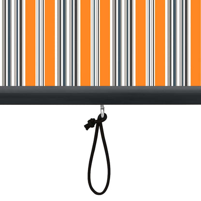 vidaXL Store d'extérieur 140x250 cm Jaune et Bleu