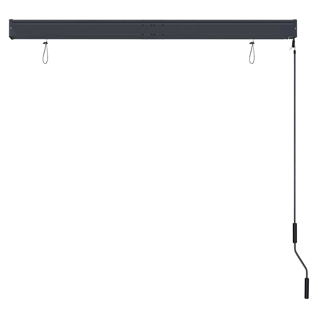 vidaXL Store extérieur 140x250 cm Anthracite