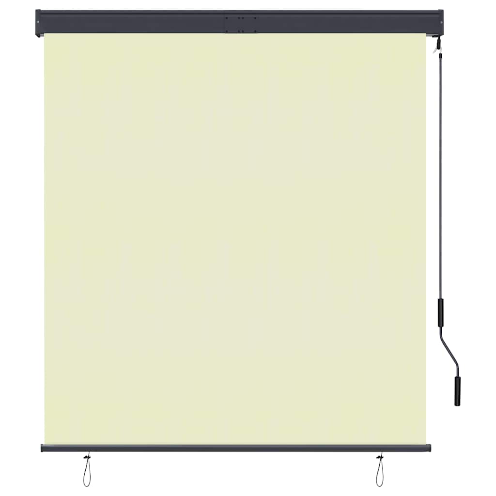 vidaXL Store extérieur 140x250 cm Crème
