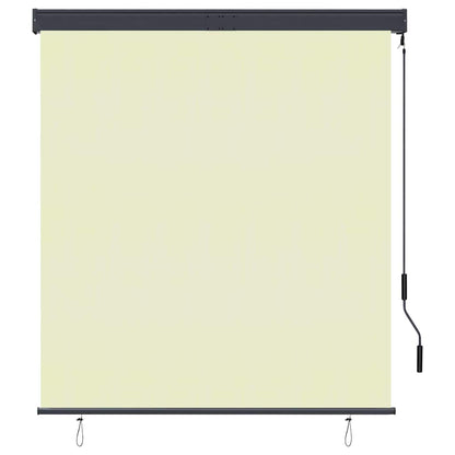 vidaXL Store extérieur 140x250 cm Crème