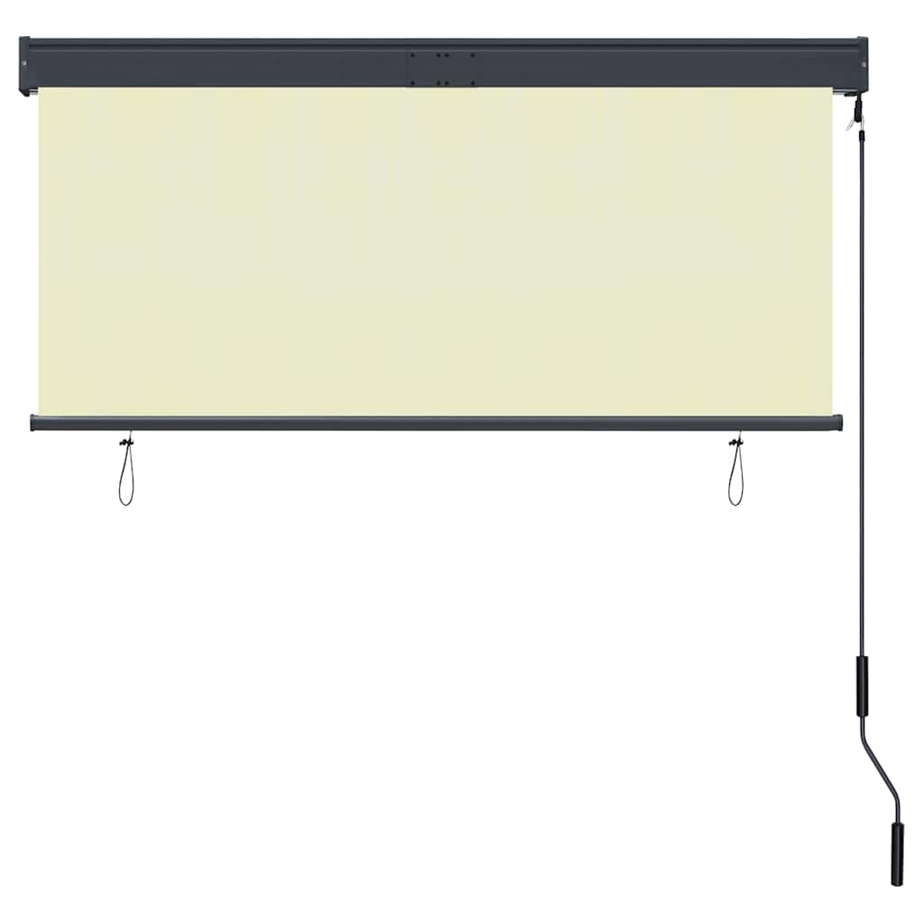 vidaXL Store extérieur 140x250 cm Crème