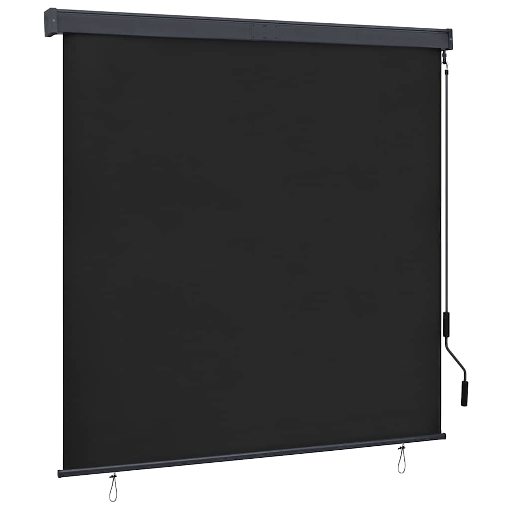 vidaXL Außenrollo 160x250 cm Anthrazit
