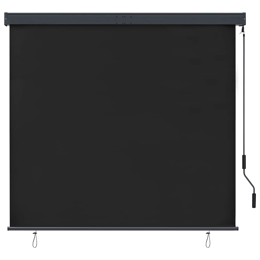 vidaXL Außenrollo 160x250 cm Anthrazit