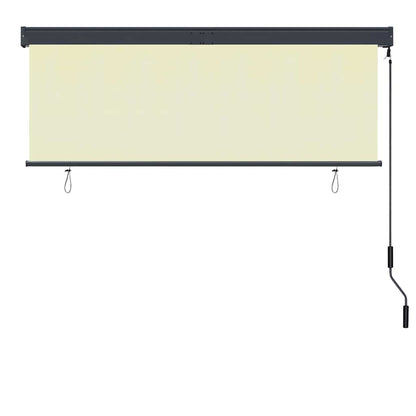 vidaXL Außenrollo 160x250 cm Creme