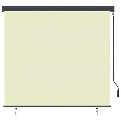 vidaXL Außenrollo 170 x 250 cm Creme