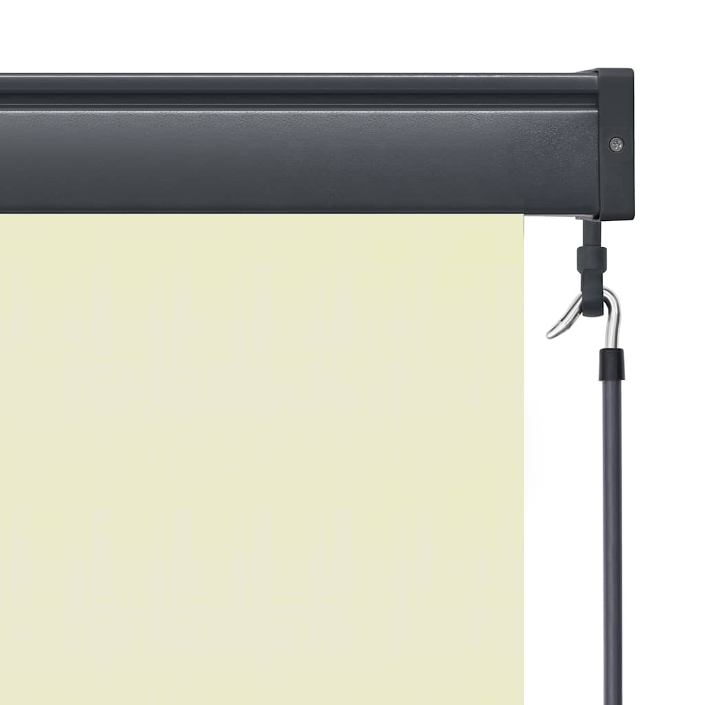 vidaXL Außenrollo 170 x 250 cm Creme