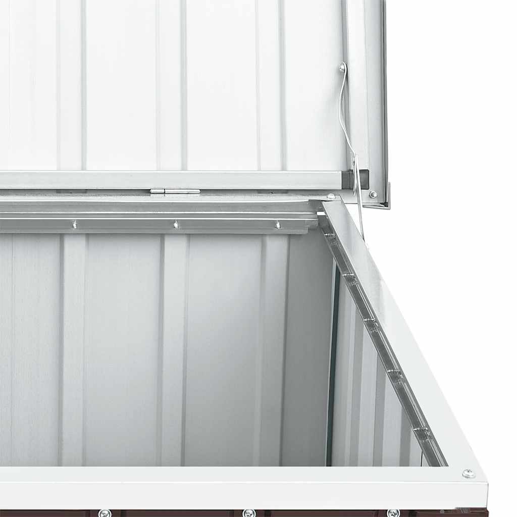 Garten-Aufbewahrungsbox Braun 129 x 67 x 65 cm