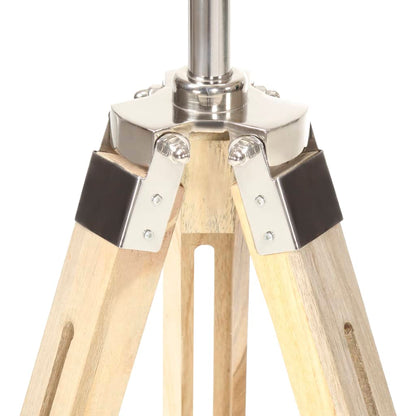 Stehleuchte Dreibein Massivholz Mango 140 cm