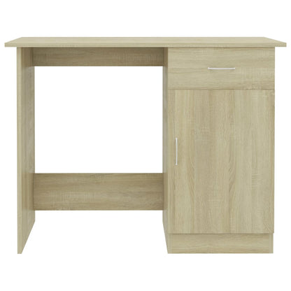 Schreibtisch Sonoma-Eiche 100x50x76 cm Holzwerkstoff