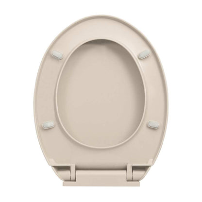 Toilettensitz mit Absenkautomatik Aprikose Oval