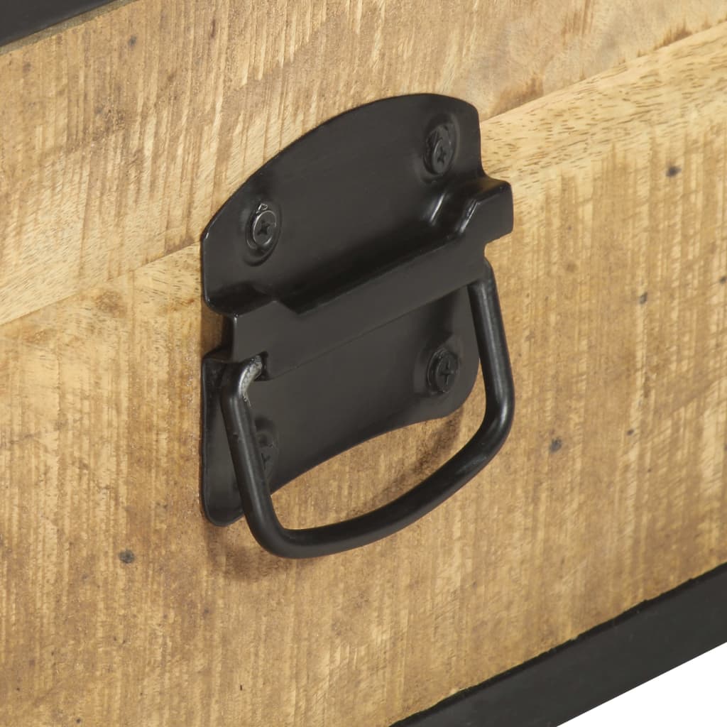 Couchtisch 70x50x33 cm Massivholz Mango