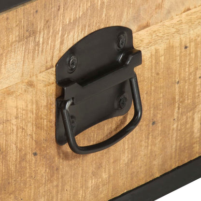 Couchtisch 70x50x33 cm Massivholz Mango