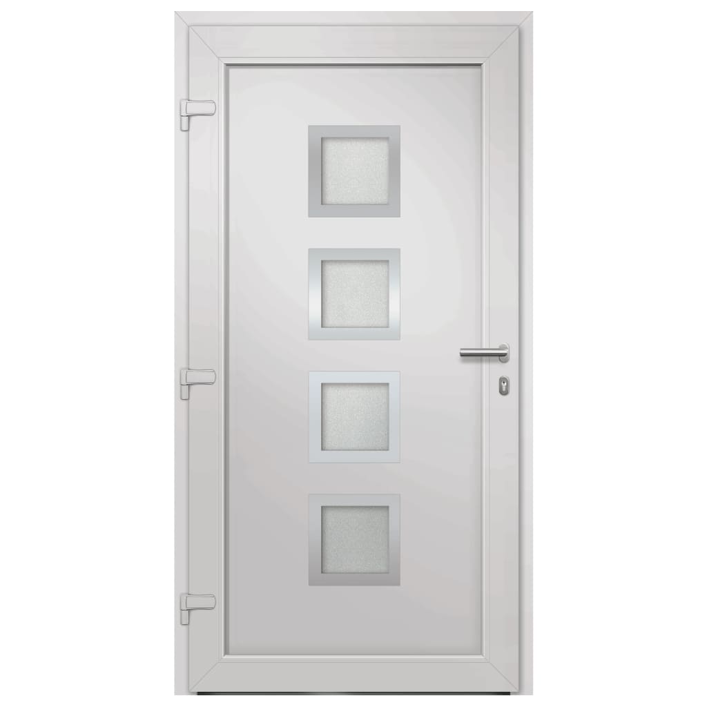 vidaXL Haustür Anthrazit 108x208 cm