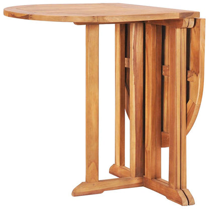 vidaXL Gartentisch Butterfly Klappbar 120x70x75 cm Teak Massivholz