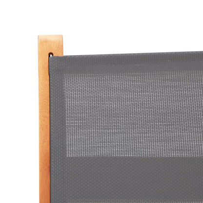 Gartenstühle 4 Stk. Klappbar Massivholz Eukalyptus & Textilene