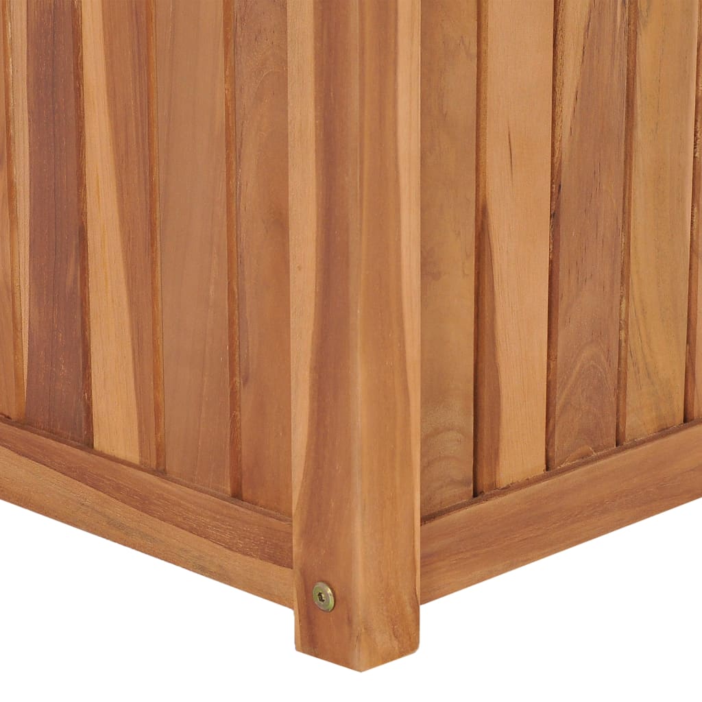 Hochbeet 50x50x50 cm Massivholz Teak