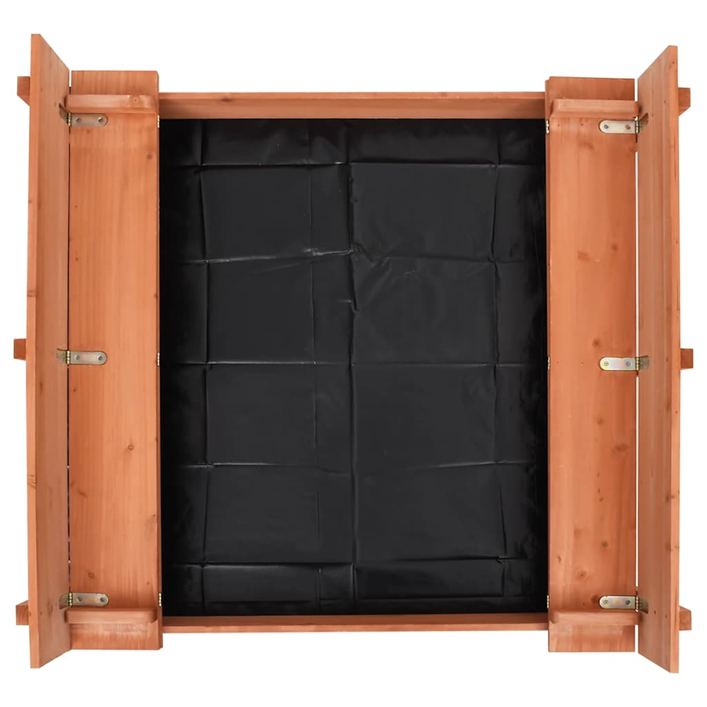 Sandkasten Tannenholz 95×90×15 cm