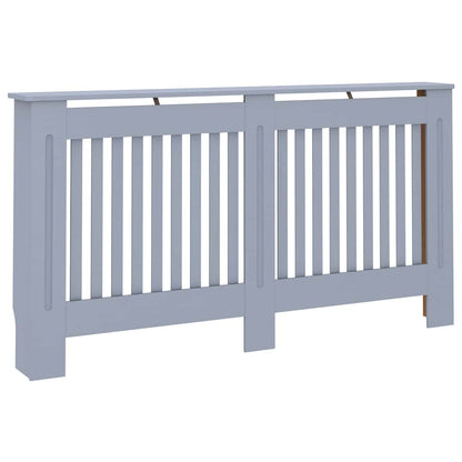 Heizkörperverkleidung Anthrazit 152x19x81,5 cm MDF