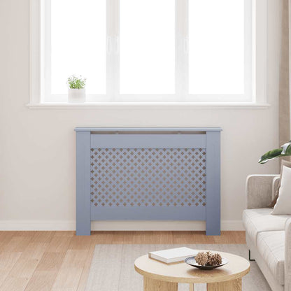 Heizkörperverkleidung Anthrazit 112x19x81,5 cm MDF