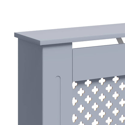 Heizkörperverkleidung Anthrazit 112x19x81,5 cm MDF