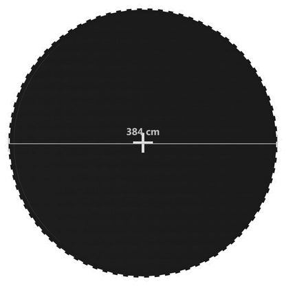 Sprungtuch Schwarz für 4,27 m Runde Trampoline